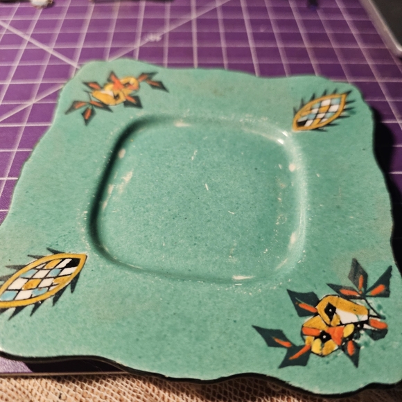 Vintage jam dish and plate - Picture 3 of 4